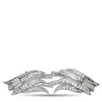 Platinum 9.0ct Diamond Wings Brooch