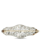 Platinum 1.75ct Diamond Brooch
