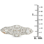 Platinum 1.75ct Diamond Brooch