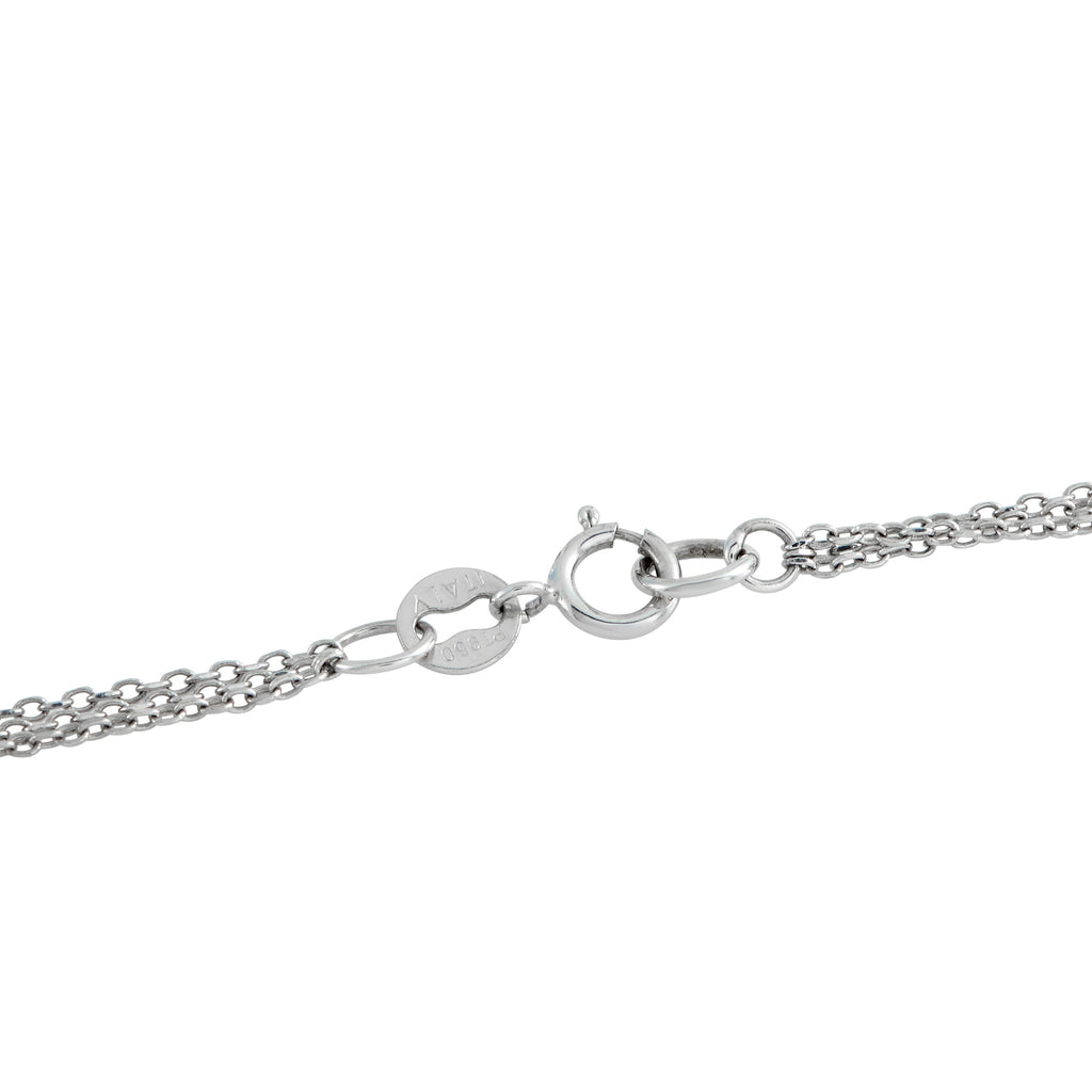 Platinum 1.65ct Diamond Heart Necklace