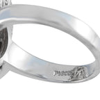 Exclusive Platinum 1.0ct Diamond and Opal Ring