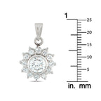 Platinum 1.74ct Diamond Pendant