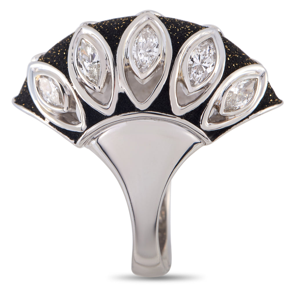 Platinum 2.43ct Diamond Statement Ring