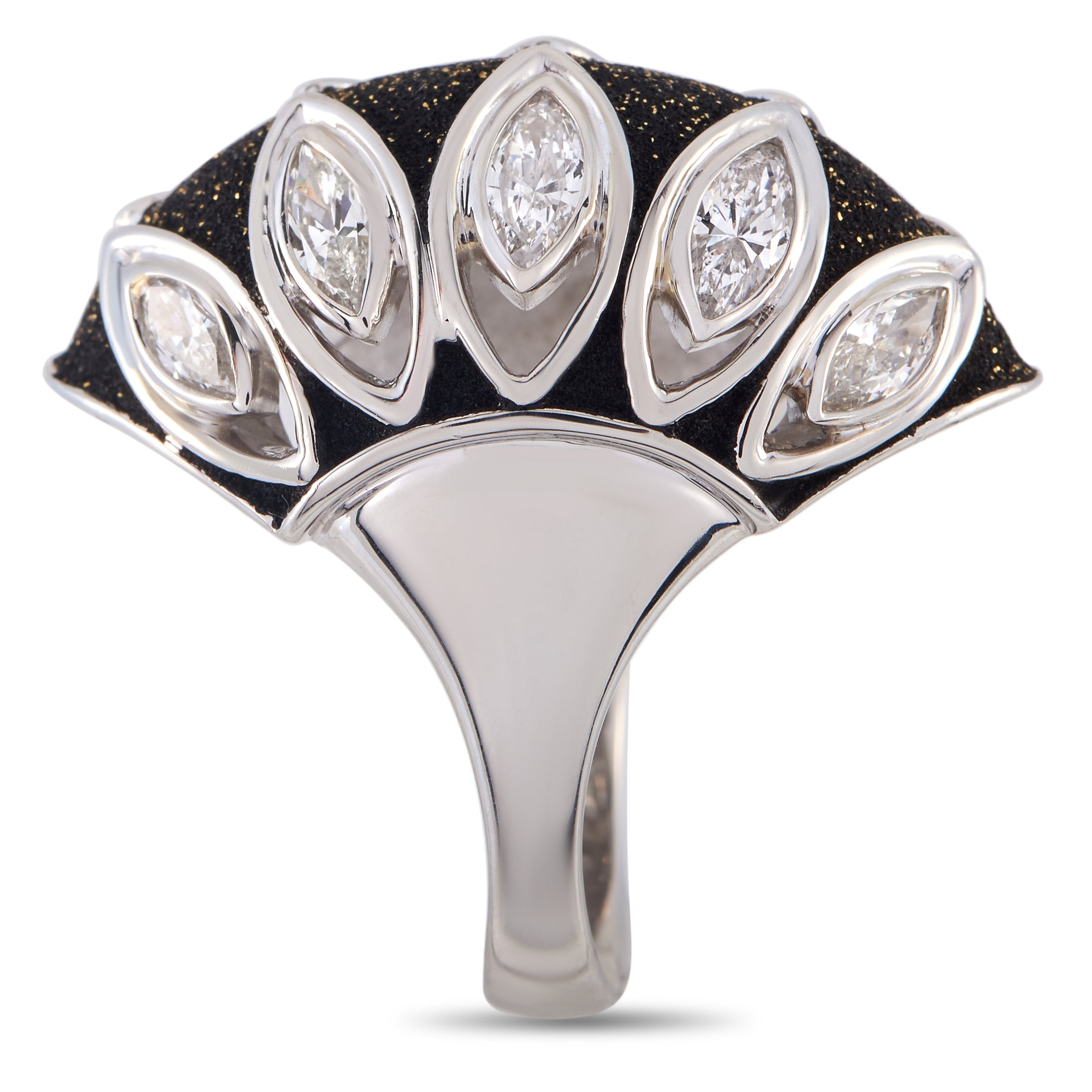 Platinum 2.43ct Diamond Statement Ring
