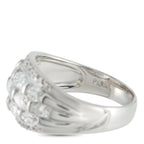 Platinum 2.03ct Diamond Dome Ring