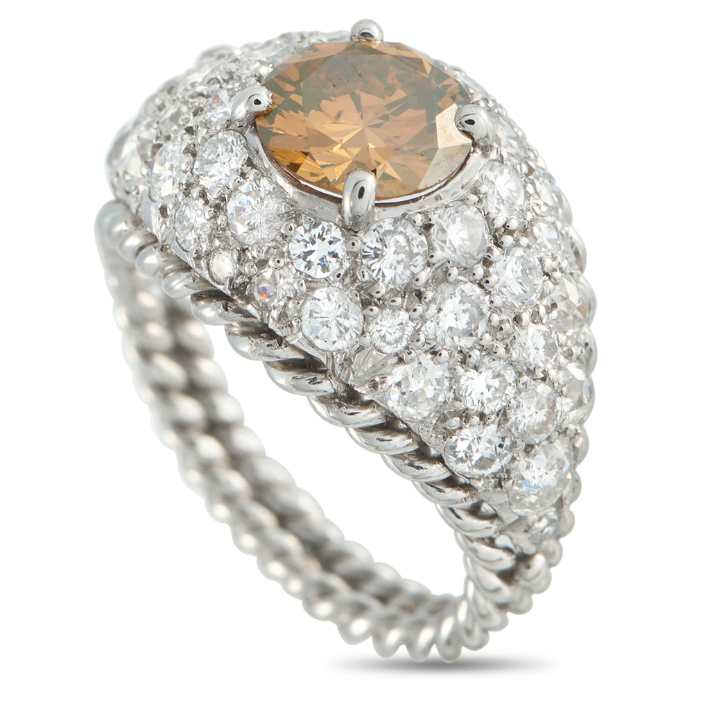 Exclusive Platinum 2.27ct Diamond Ring