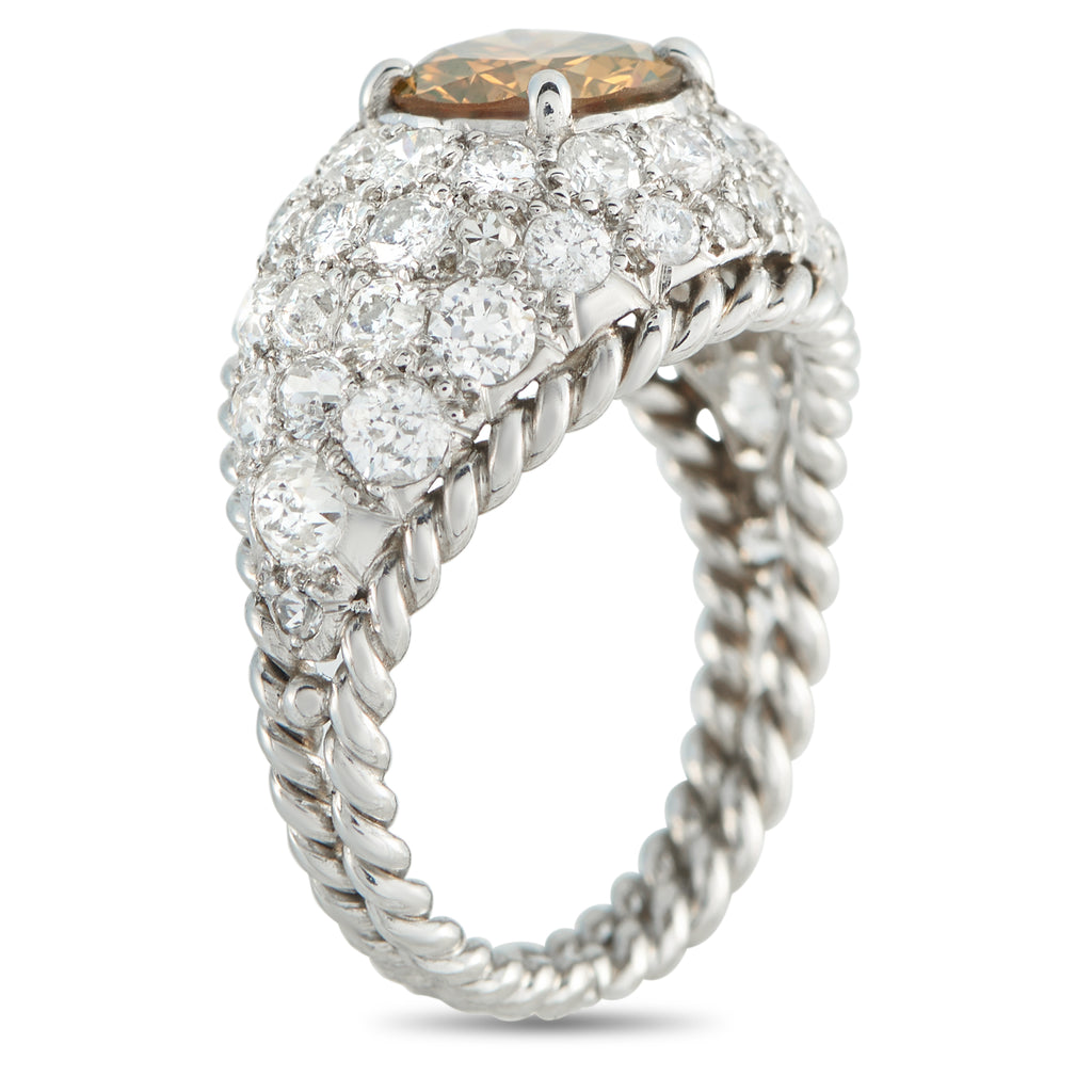 Exclusive Platinum 2.27ct Diamond Ring
