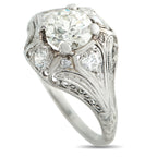 Platinum 1.25ct Diamond Ring