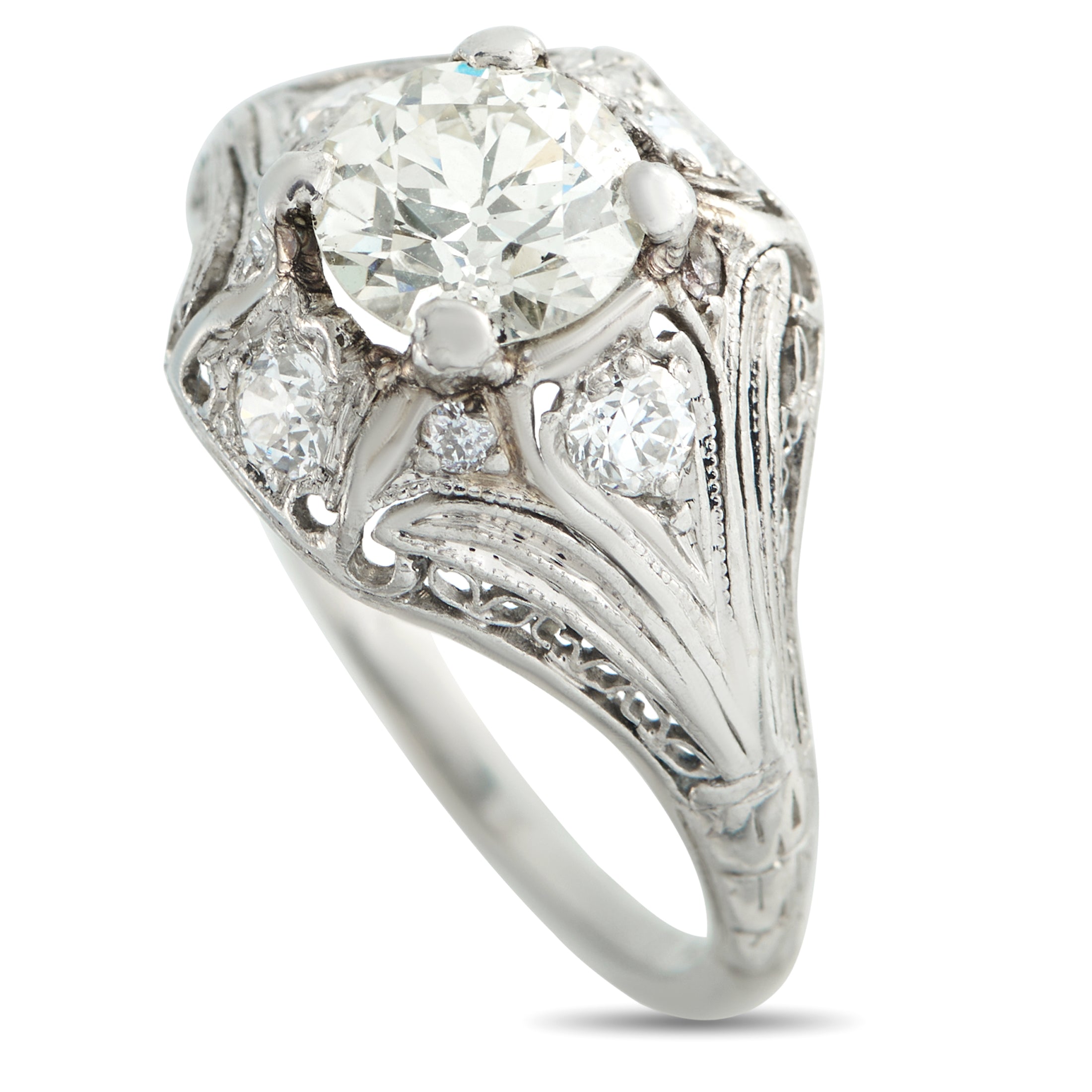 Platinum 1.25ct Diamond Ring