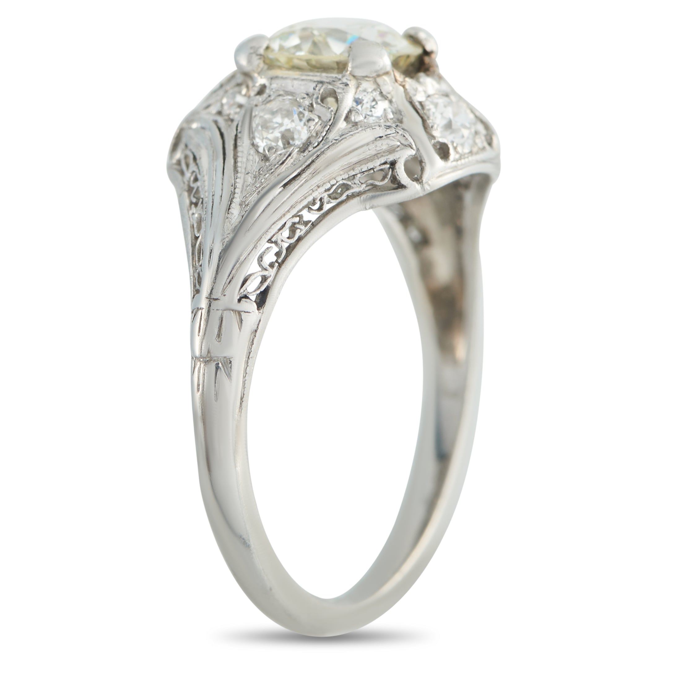 Platinum 1.25ct Diamond Ring