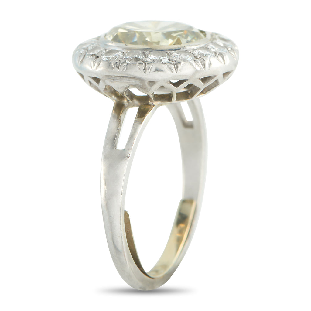 Platinum 3.99ct Diamond Ring