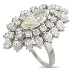 Platinum 7.52ct Diamond Ring