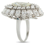 Platinum 7.52ct Diamond Ring