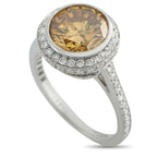 Platinum 3.65ct Diamond Ring