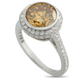 Platinum 3.65ct Diamond Ring