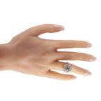 Platinum 3.47ct Diamond Ring