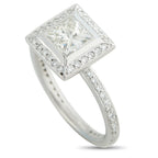 Platinum 1.34ct Diamond Ring