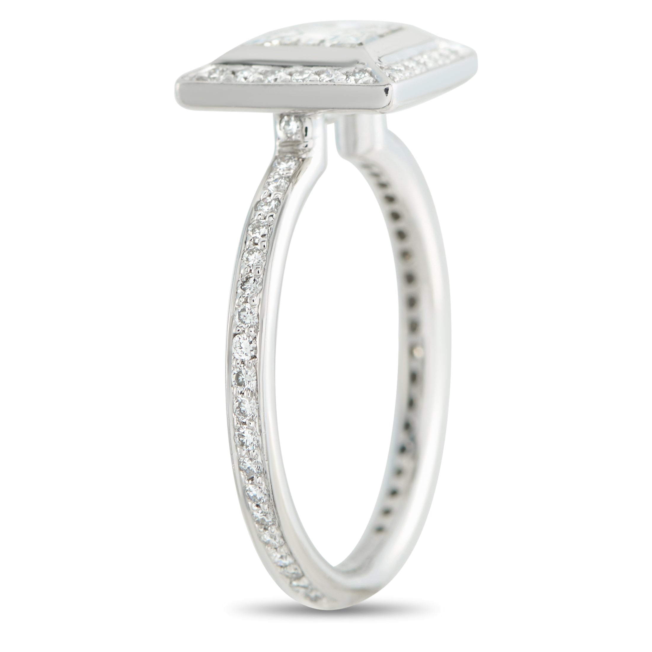 Platinum 1.34ct Diamond Ring