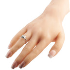 Platinum 1.34ct Diamond Ring
