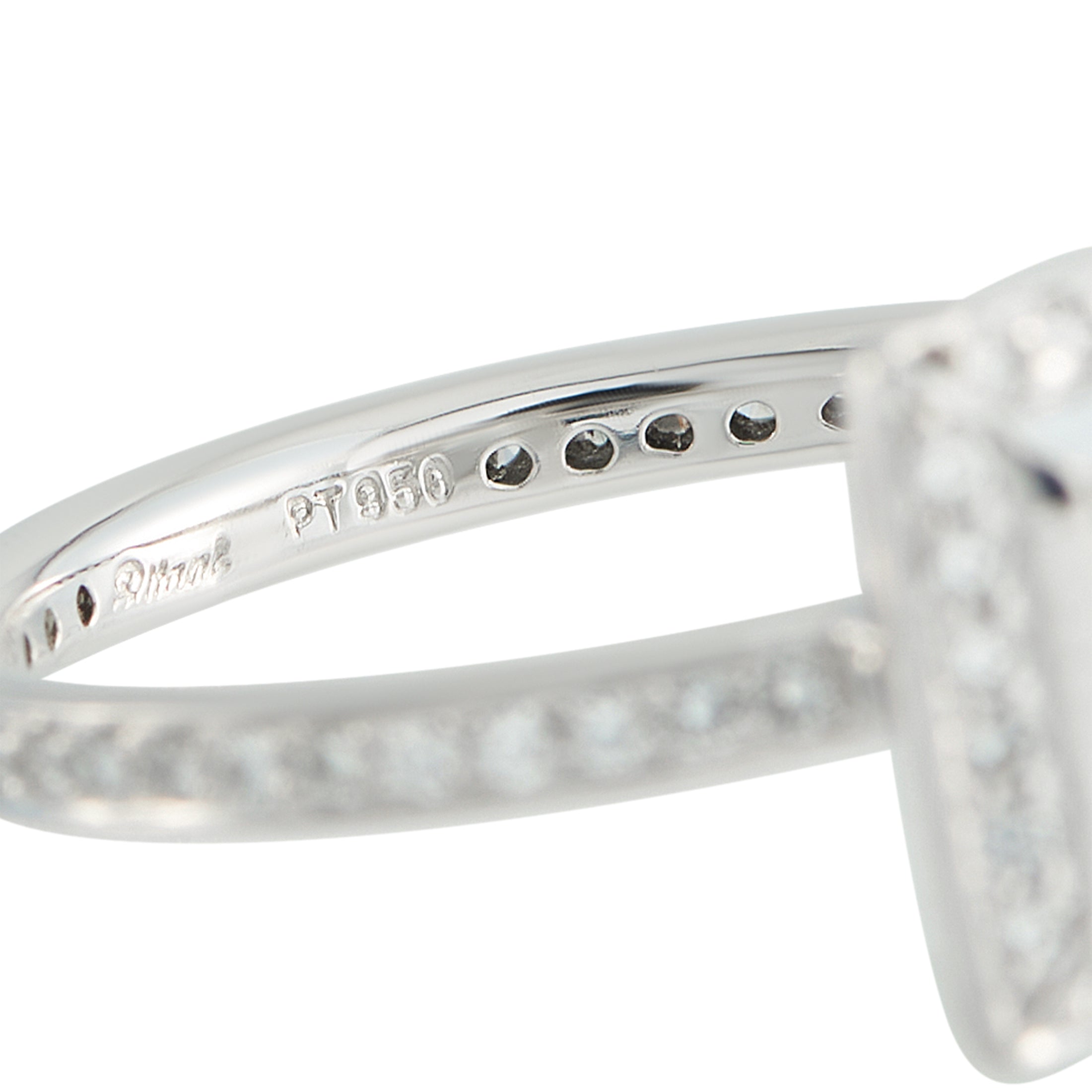 Platinum 1.34ct Diamond Ring