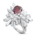 Platinum 5.30ct Diamond Ring