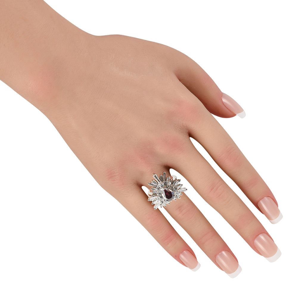 Platinum 5.30ct Diamond Ring