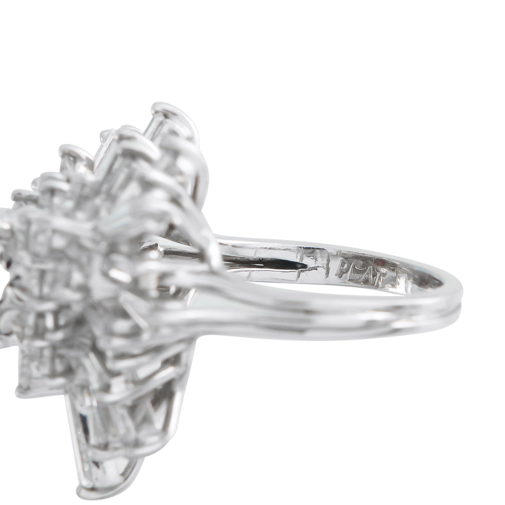 Platinum 5.30ct Diamond Ring