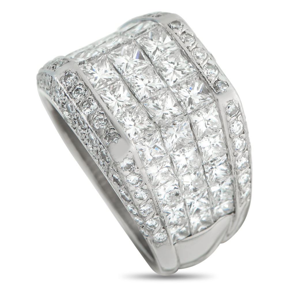 Platinum 3.07ct Diamond Ring