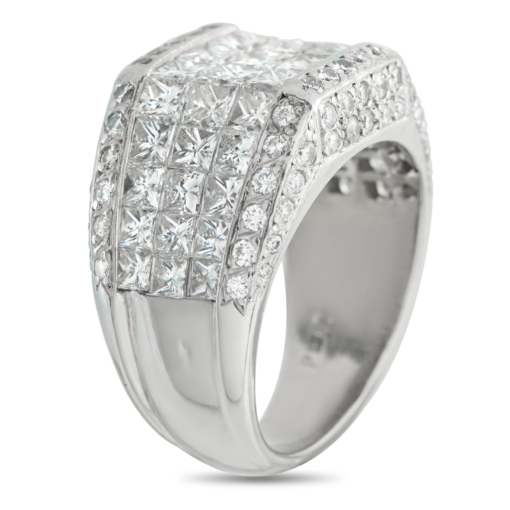 Platinum 3.07ct Diamond Ring
