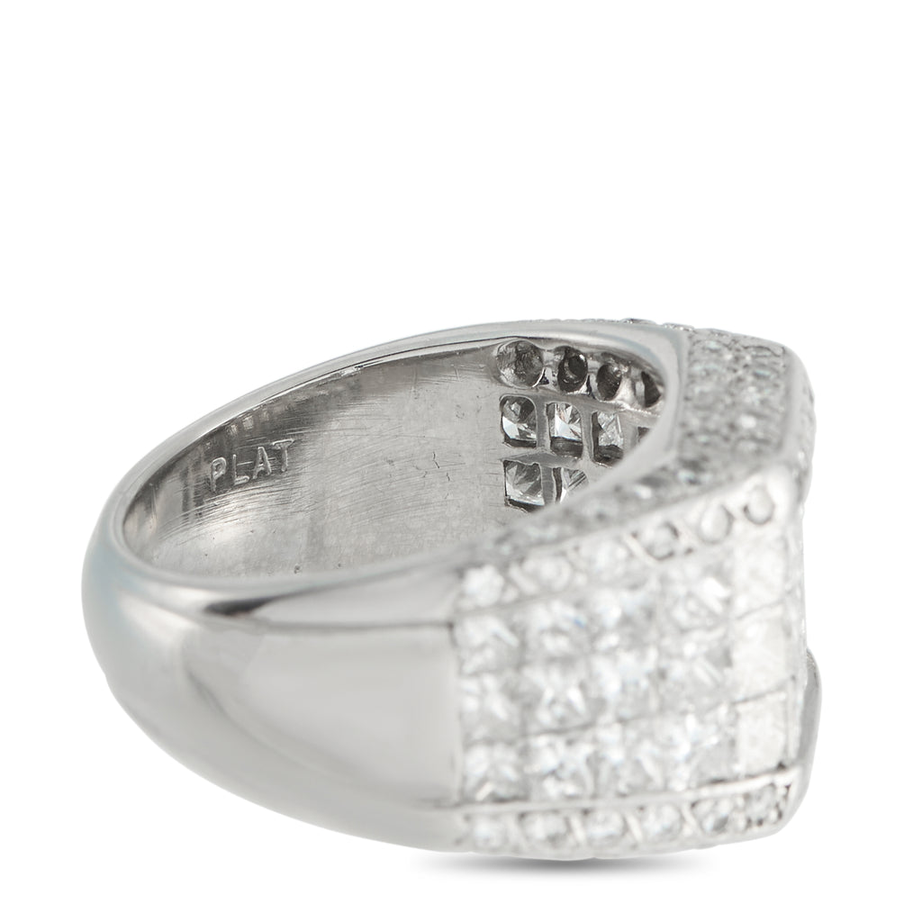 Platinum 3.07ct Diamond Ring