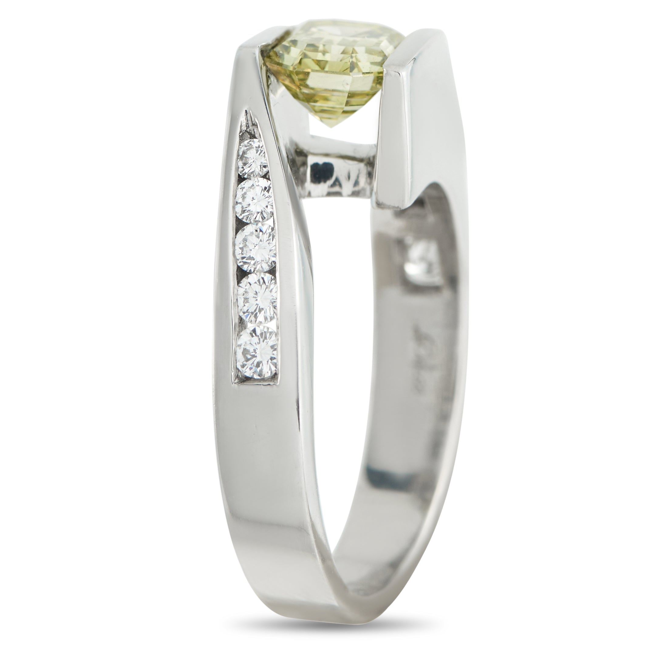Platinum 1.89ct Diamond Ring