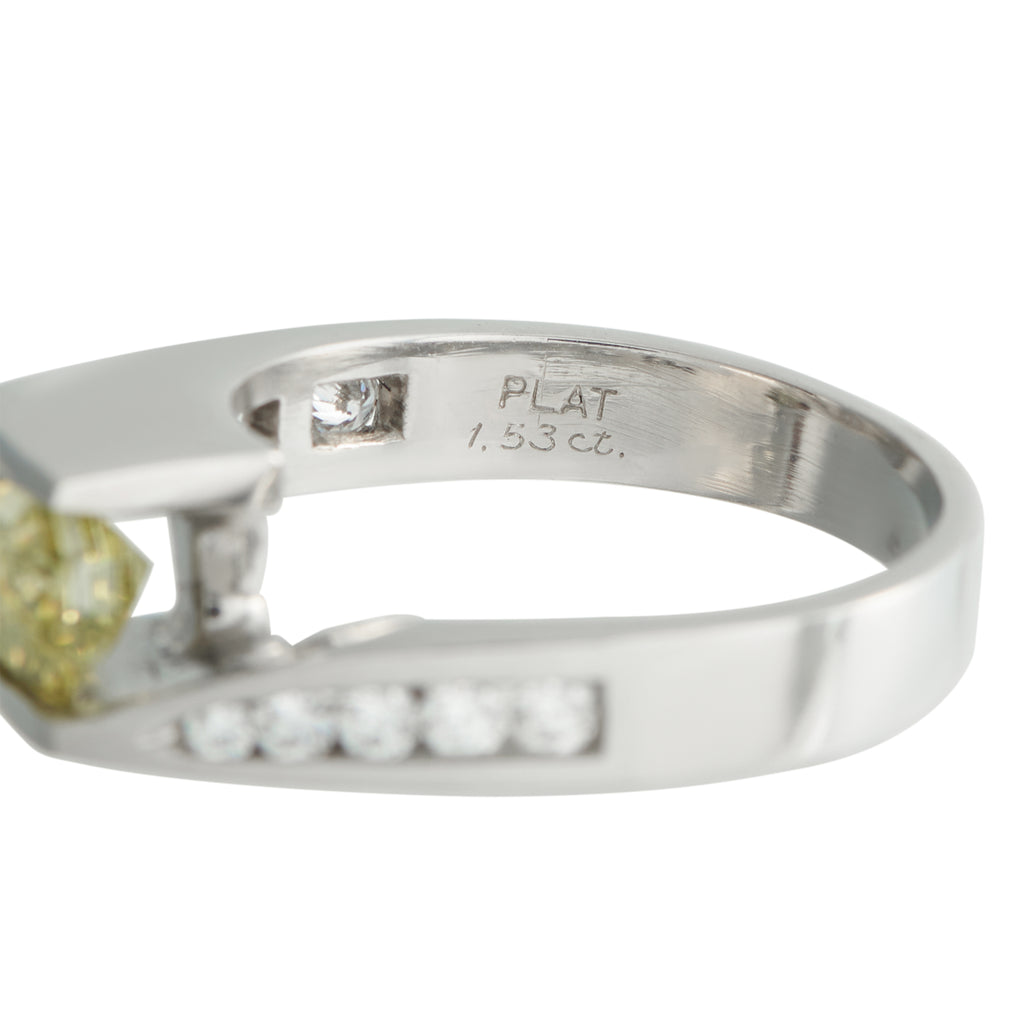 Platinum 1.89ct Diamond Ring