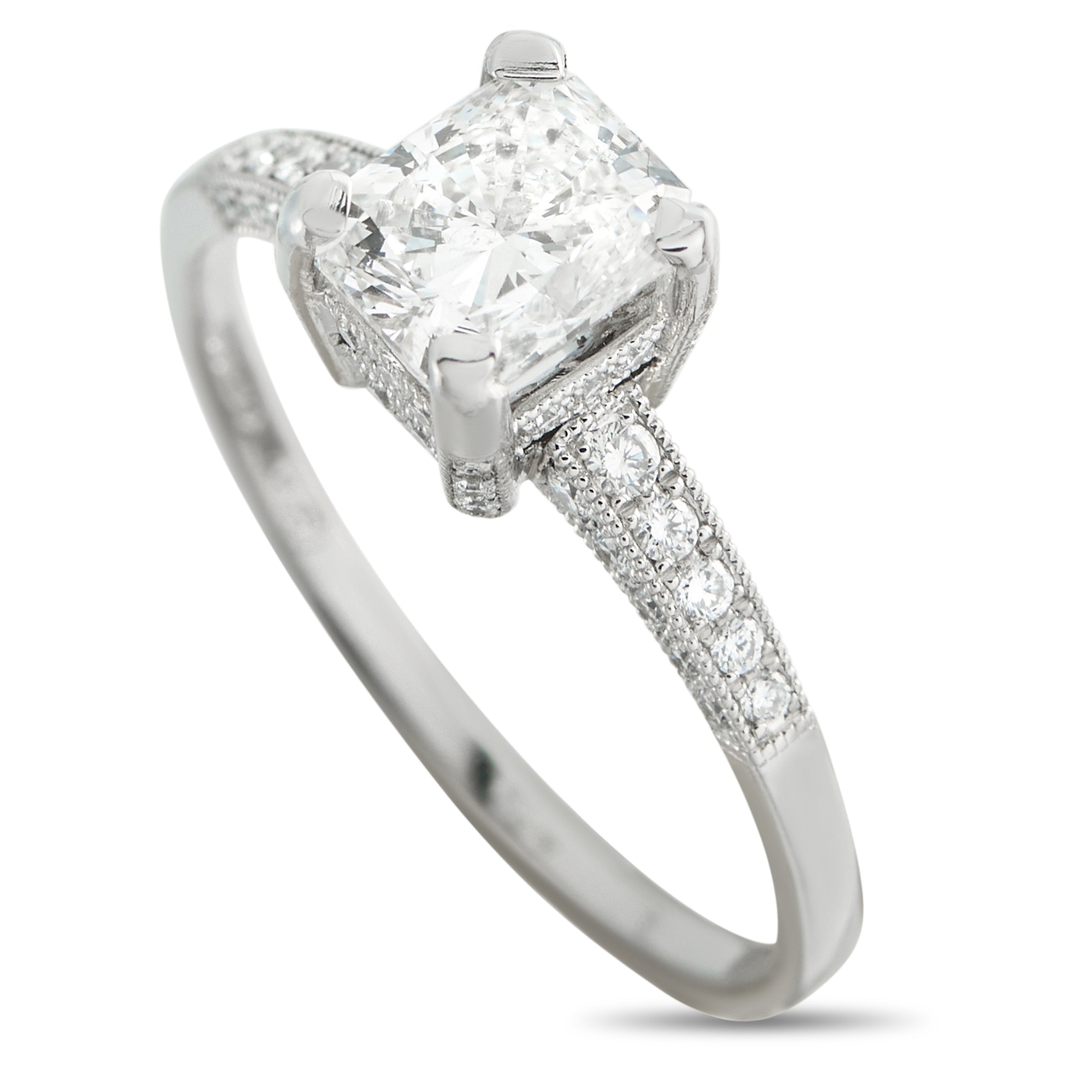 Platinum 1.21ct Diamond Ring