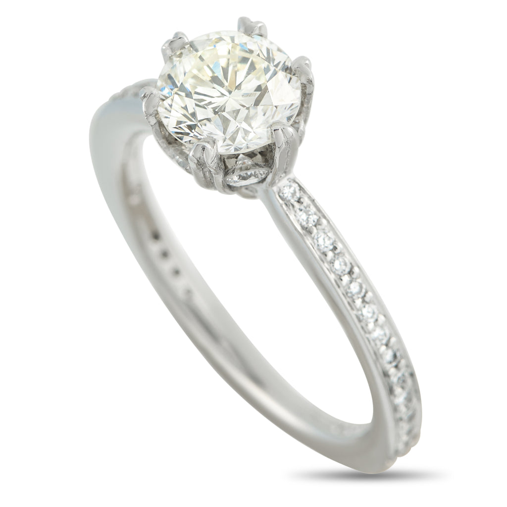 Platinum 1.58ct Diamond Ring