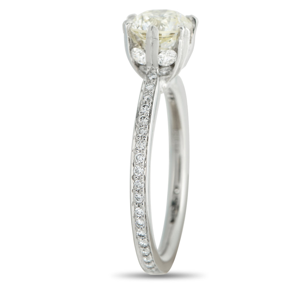 Platinum 1.58ct Diamond Ring