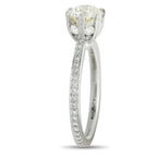 Platinum 1.58ct Diamond Ring
