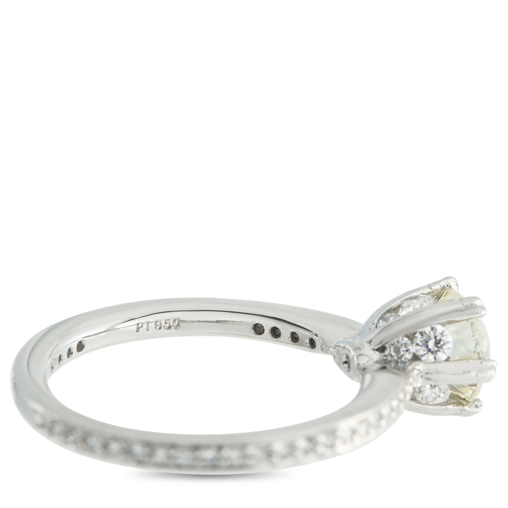 Platinum 1.58ct Diamond Ring