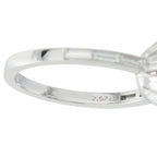 Platinum 1.60ct Diamond and Sapphire Ring
