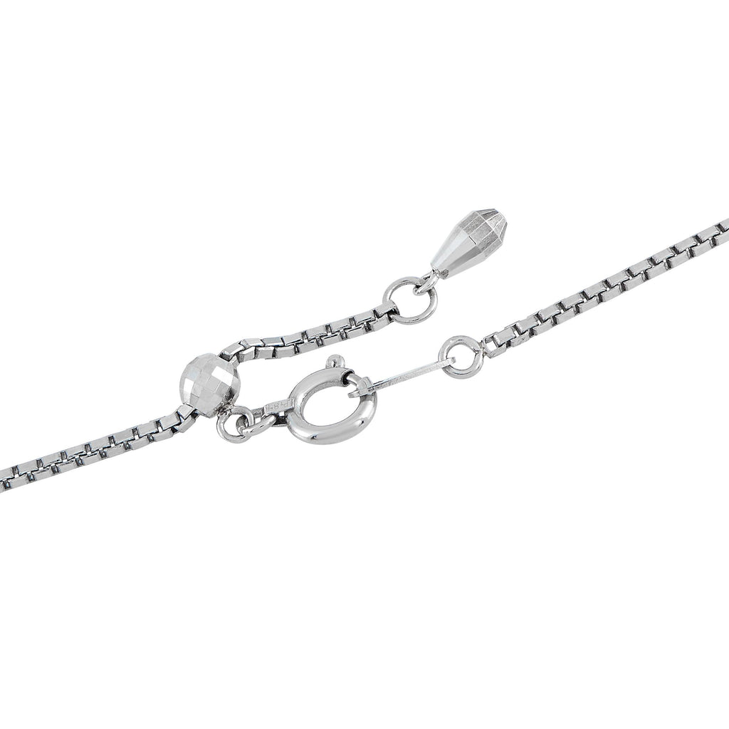 Exclusive Platinum 0.30ct Diamond and Tanzanite Necklace