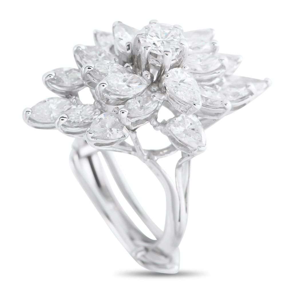18K White Gold 3.0ct Diamond Ring