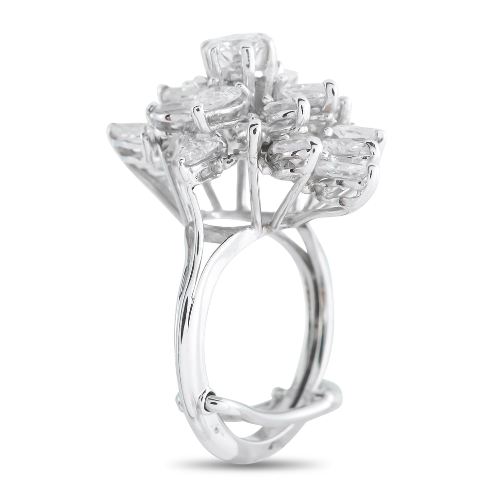 18K White Gold 3.0ct Diamond Ring