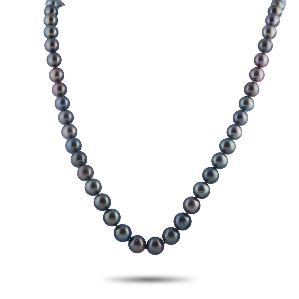 Black Tahitian Pearl Necklace