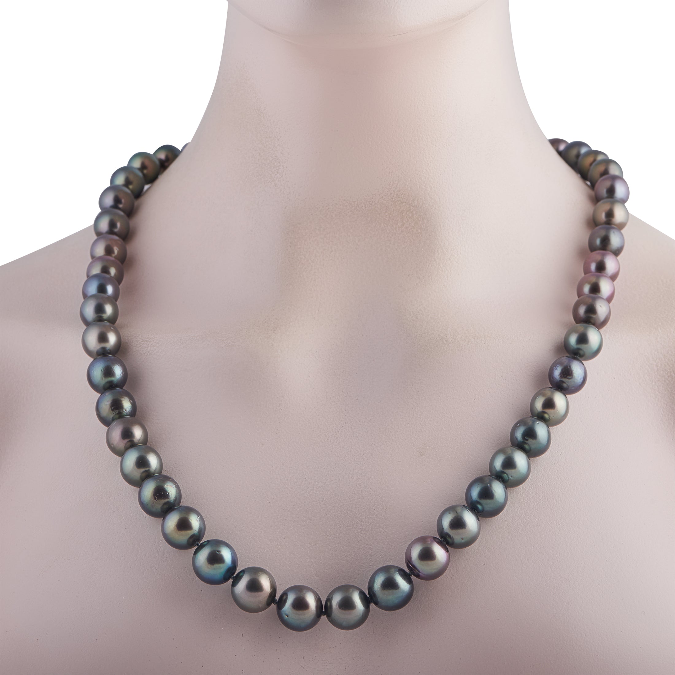 Black Tahitian Pearl Necklace