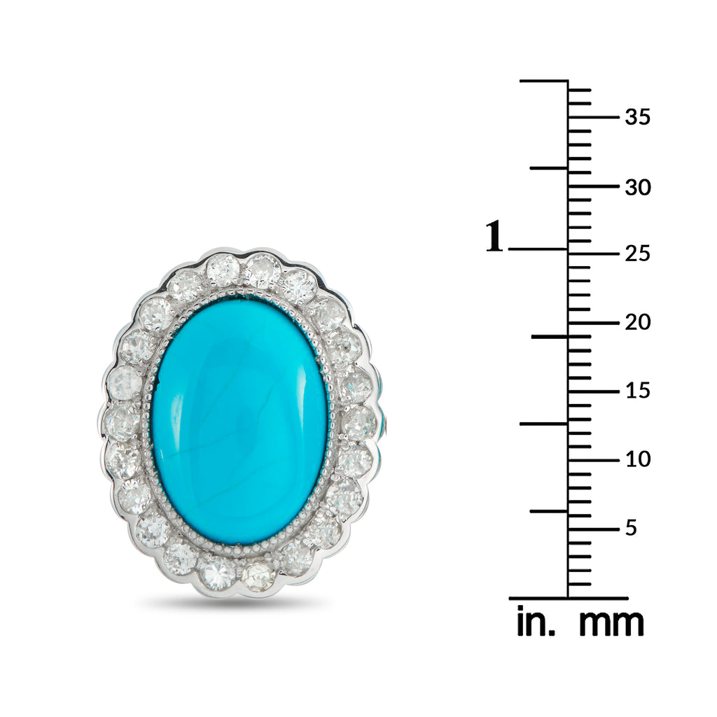 Platinum 1.76ct Diamond Earrings