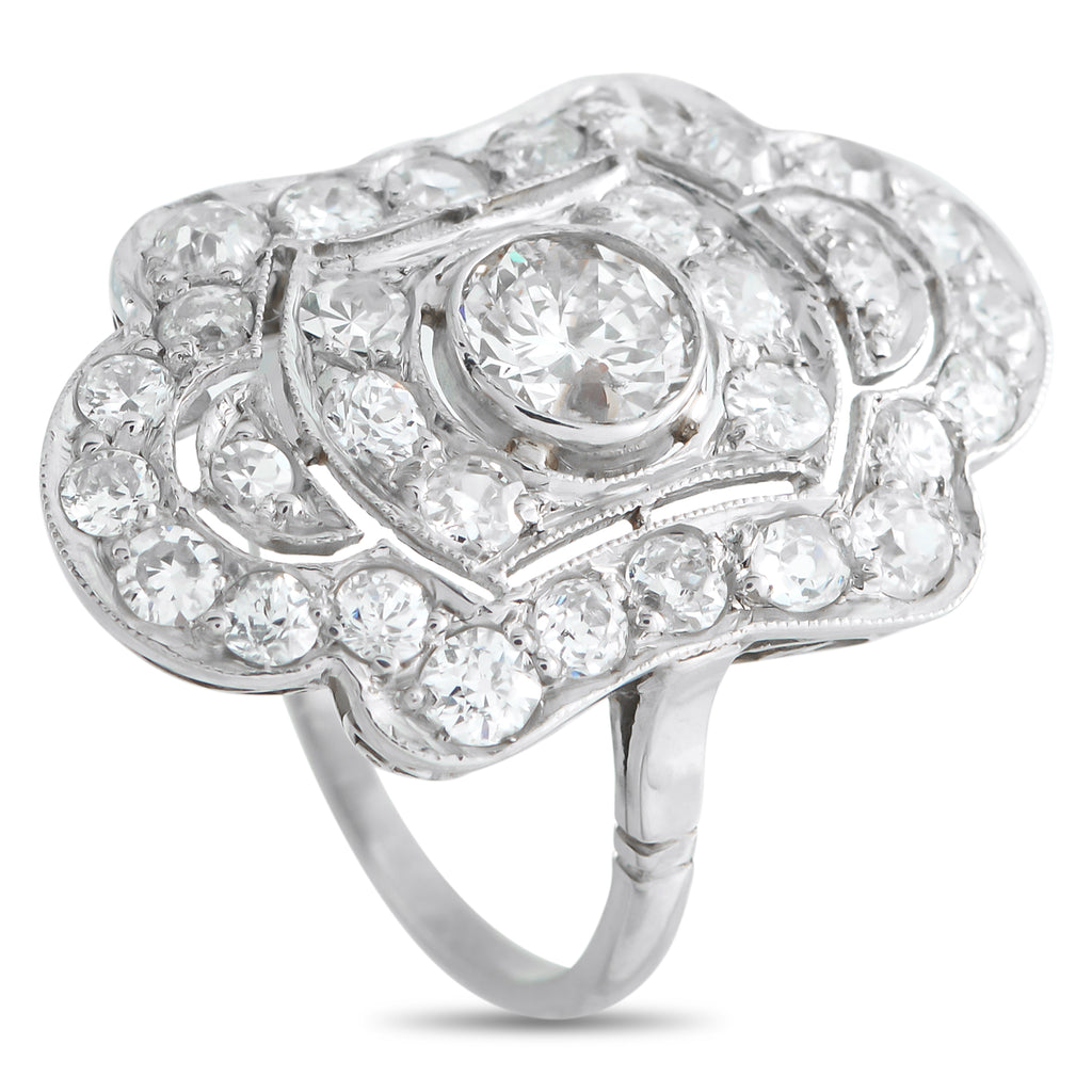 Platinum 2.30ct Diamond Ring