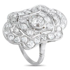 Platinum 2.30ct Diamond Ring