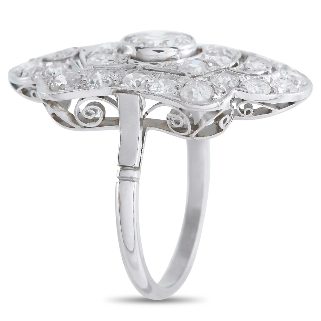 Platinum 2.30ct Diamond Ring