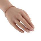 Exclusive 14K Rose Gold 1.22ct Diamond Tennis Bangle Bracelet