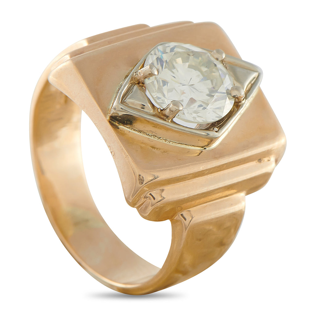 14K Rose Gold 2.02ct Diamond Ring