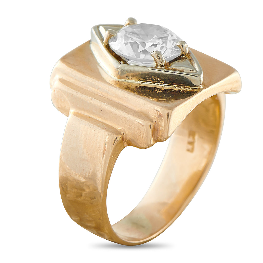 14K Rose Gold 2.02ct Diamond Ring